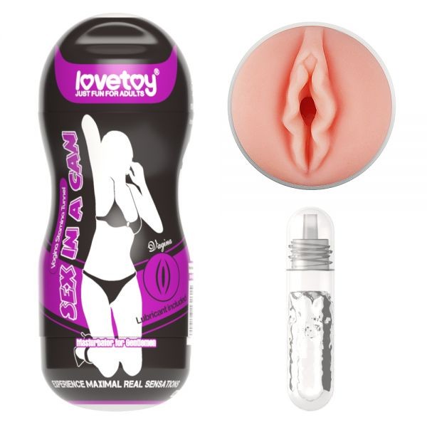 Мужской девайс без вибрации Vagina Stamina Tunnel - зображення 1